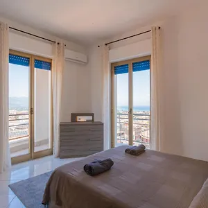 Belvedere Dell Etna - Ampio Con Vista Mare E Taormina Apartament